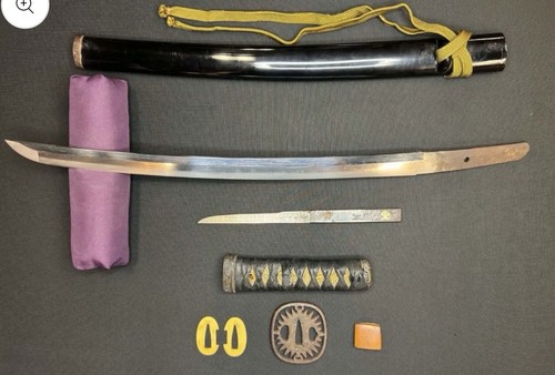 Antique nihonto wakizashi - wakizashi, in