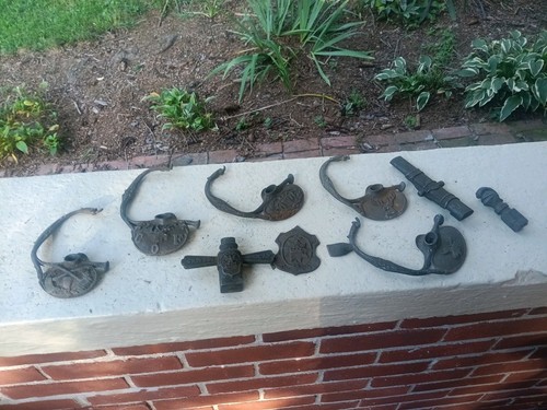 Vintage antique sword pieces - antique,